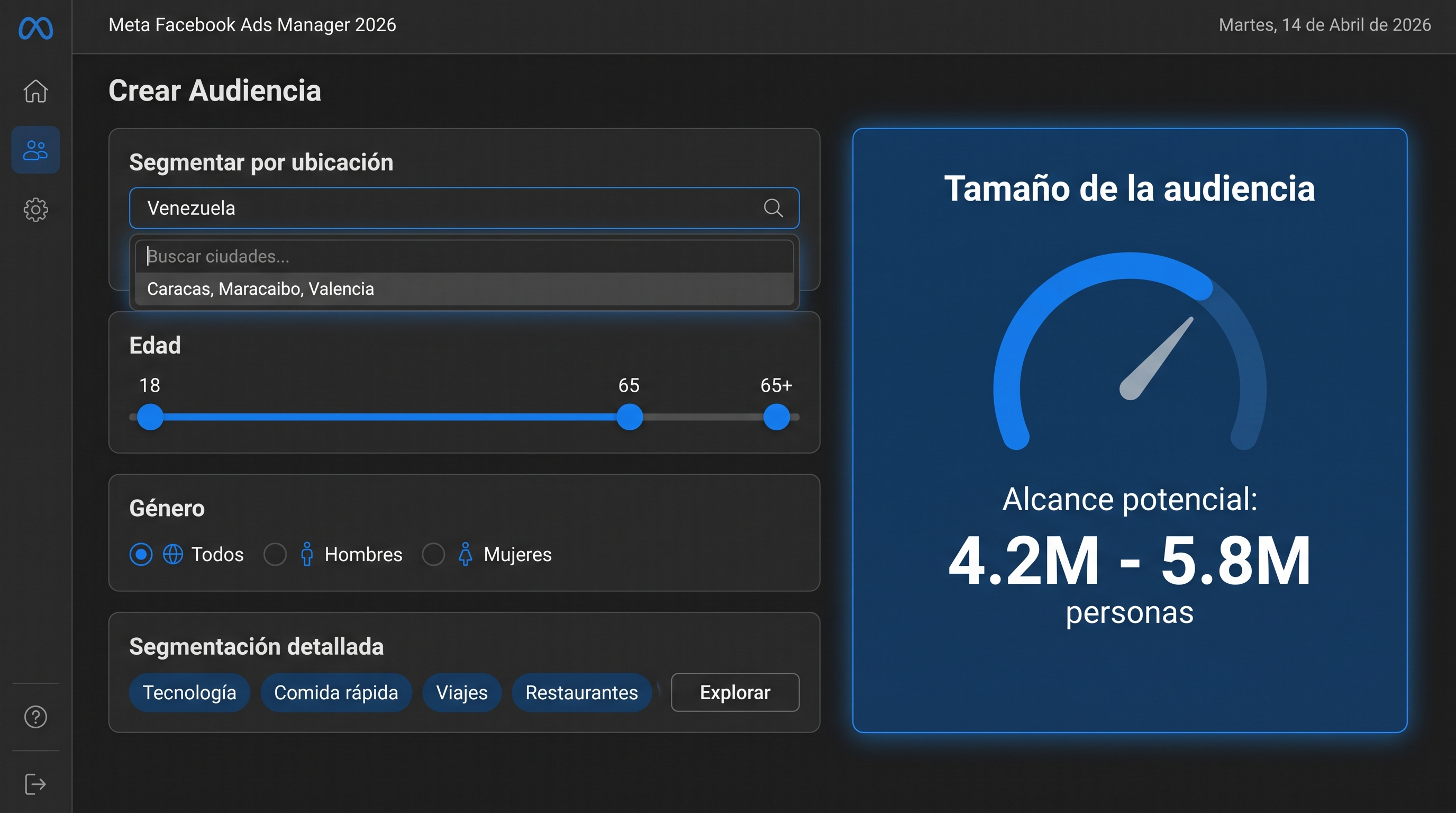 Segmentación de audiencias en Meta Ads
